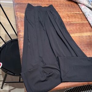 Tiger Friday black wide leg pants AXS